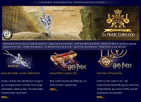 Weihnachtsgeschenke von 'The Noble Collection'