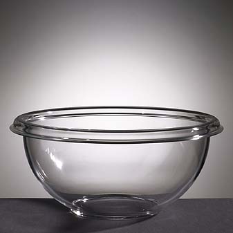 Schälchen Acryl 15 cm Mit Stülprand: Für einfaches Tragen und mehr Stabilität.