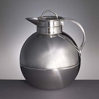 Thermoskanne - Alfi Isolierkanne Modern Classic Hochglanzpolierter Edelstahl, Fassungsvermögen: 0,94 Liter.