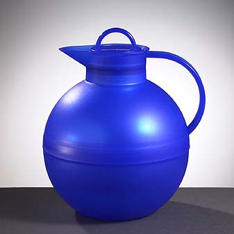 Thermoskanne - Alfikanne Frosted kobaltblau Modern in der Form. Klassisch in der Funktionalität.