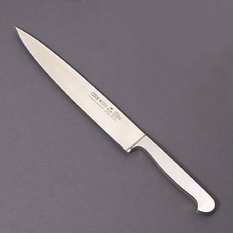 Der Name sagt es: Ein Messer für Fleisch. Klingenlänge 21 cm.