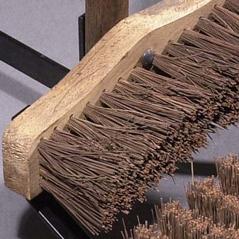 Ersatzbürsten Stiefelreiniger Set aus Ober- und Unterbürste