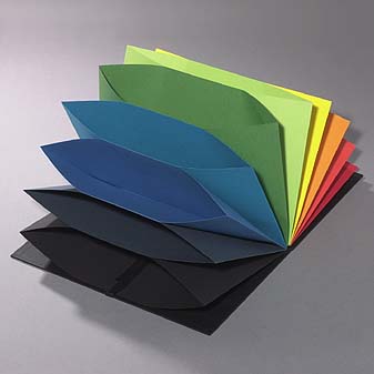 A4 Sammelmappe mit 10 Fächern Ordnung in Ihre Ablage, Farbe in Ihren Alltag: Regenbogenmappe.