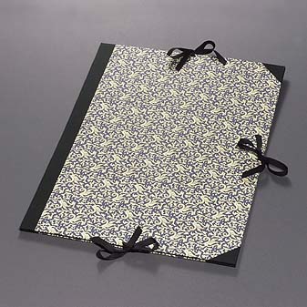 Künstler-Sammelmappe Drachen blau A2 Auch das Drachenmotiv stammt aus florentinischer Fertigung.