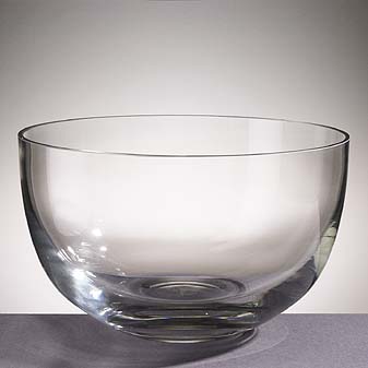 Glasschale Florenz 25 cm Mittelgroße Schüssel. Quarkspeise, Erdbeeren, Salat....