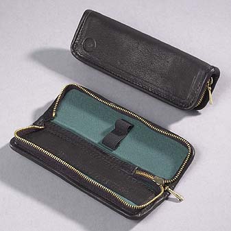  Für zwei Schreibgeräte bis 14 cm Länge. Handarbeit aus dem Allgäu.