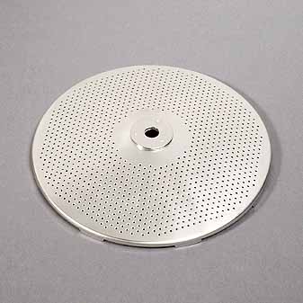 Lochscheibe 1 mm Flotte-Lotte Besonders feine Passierscheibe zur Herstellung von Saußen oder Gelee.