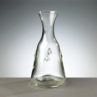 Preiswerte Alternative zur mundgeblasenen Karaffe.