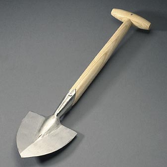 Kleiner Pflanz-Spaten - Original Gartengerät von Sneeboer Ein handlicher Spaten um direkt im Beet in der Hocke zu arbeiten.