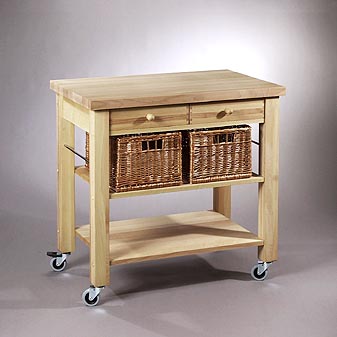  Variable Erweiterung Ihrer Küche, als Servierwagen oder Buffet.