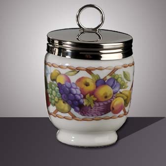 Egg Coddler Fruit Basket Aus Hartporzellan gefertig, deshalb hitzebeständig.