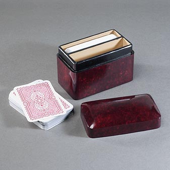 Dose für 2 Kartenspiele ... für Bridge-, Skat- oder Patiencespieler Tolles Geschenk für Bridge-, Skat- oder Patiencespieler.