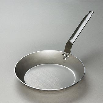 De Buyer Stahlpfanne 30 cm Schwere Stahlpfanne von de Buyer. 3 mm Wandstärke.