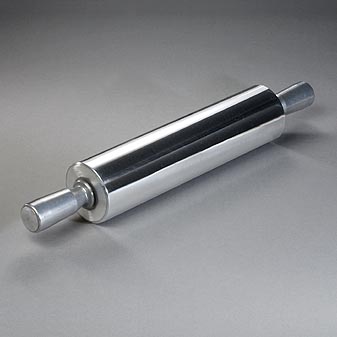 Teigrolle Aluminium Profigerät aus Frankreich mit kugelgelagerter Rolle.