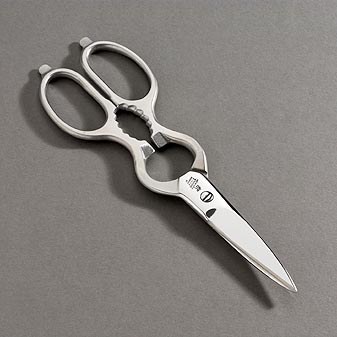  Die Original Zwilling Küchenhilfe in Edelstahl. 1938 patentiert.