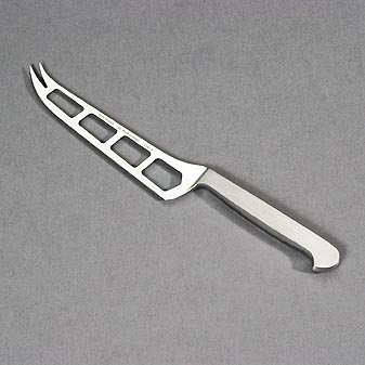 Die durchbrochene Klinge ermöglicht einfaches Schneiden.