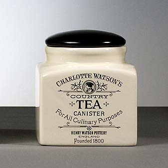 Teedose 0,8l Charl. Watson Tee sollte luftdicht und lichtgeschützt gelagert werden.
