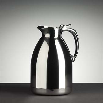 Alfi Isokanne Hotello 1 Liter Vakuumgepumpter Edelstahlkörper. Unzerbrechlich und spülmaschinenfest.