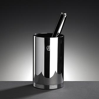 Stifte-Becher von El Casco aus Chrom Schwerer Becher. 430 g.