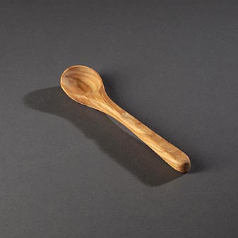 Olivenholz-Kochlöffel 20 cm Verströmt einen angenehmen Duft und ist sehr widerstandsfähig.