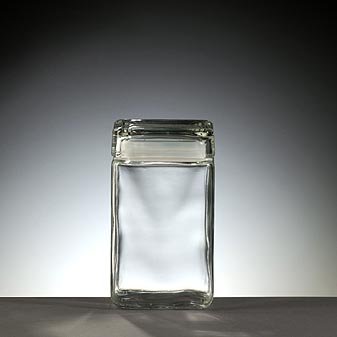 Vorratgefäss Quadrat 1,5 l Lieferbar in 6 Größen, beliebig kombinierbar.