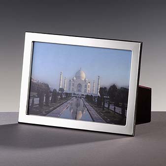 Bilder-Rahmen - Silber-Rahmen für Fotos glatt 10x15 Aus Italien.