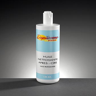  Zur hautschonenden Entfernung von Wachsrückständen.