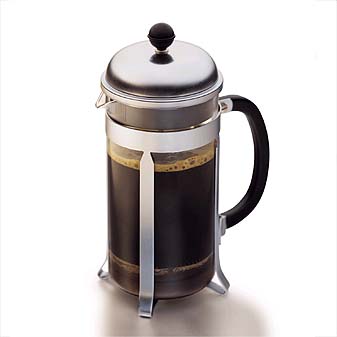 Chambord Kaffeebereiter 1,0 l Klassische Stabfilterkanne oder