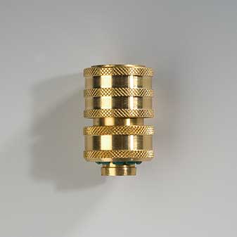 Schlauchkupplung Wasserstop Zu Empfehlen, wenn das Endgerät ohne Absperrventil ist.