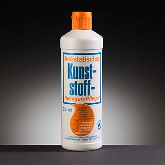 Antistatik Acryl-Reiniger Pflegt und reinigt. Gegen statische Aufladung und Staubanziehung.