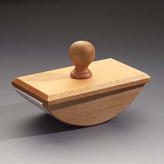 Tintenlöscher Buche natur Große Tintenlöscher aus geöltem Buchenholz.