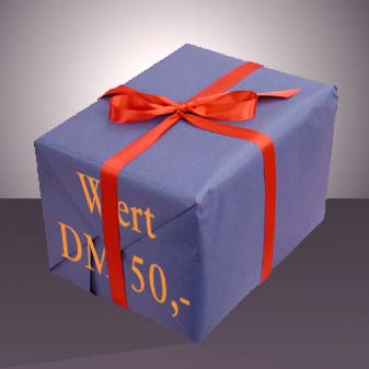  Ein Gutschein für alle Fälle.