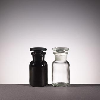 Apothekerflaschen 100 ml Puristische Lösung für die Vorratshaltung.