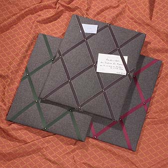 Memoboard aus Loden Für Einladungen, Visitenkarten, Arzttermine, Fotos, Liebesbriefe...