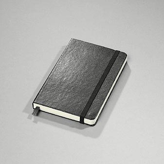 Notizbuch A6 von Moleskine Das legendäre Notizbuch der europäischen Künstler und Intellektuellen.