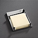 post-it Halter von El Casco aus Chrom Eine Heimat für die Haftnotizen. 7,8 x 7,8 cm.