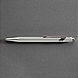 Cd''A Kugelschreiber Aluminium Lackiertes Metallgehäuse mit verchromtem Clip.