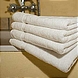 Rhomtuft Badetuch weiss Großes Badelaken mit seinen 90 x 180 cm.